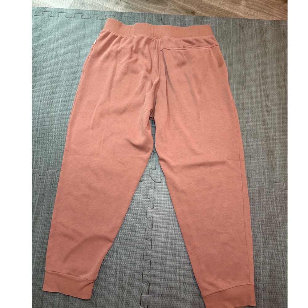 UGG‎ Ericka Relaxed Jogger Pants Dusty Rose Pink Cotton Fleece Lined Large - Picture 3 of 7